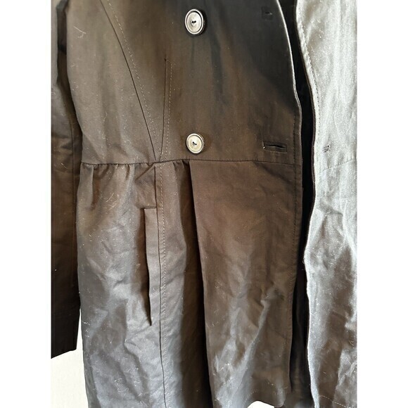 Zara Black Fitted Blazer Dress, Size Medium Pocket Belted - Picture 4 of 9